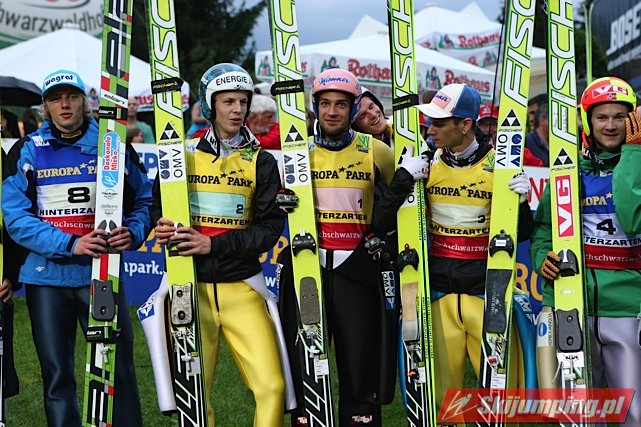 155 Dawid Kubacki, Michael Hayboeck, Andreas Kofler, Manuel Fettner, Tom Hilde